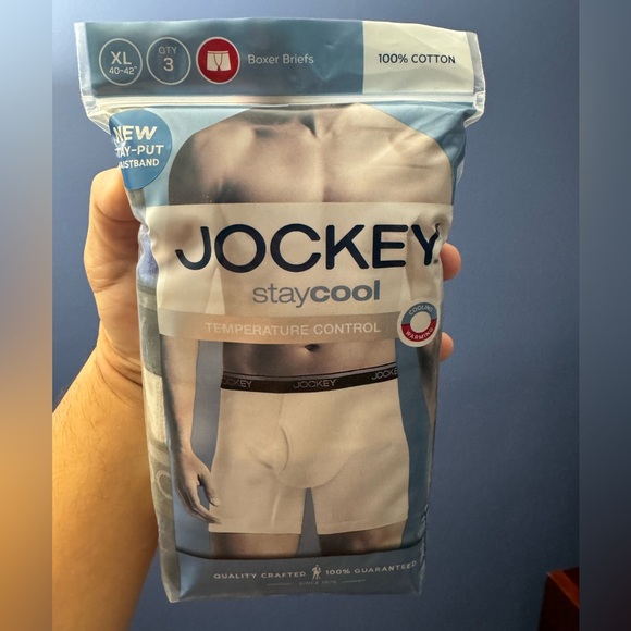🆕 Brand New Jockey StayCool 3-Pack Boxer Briefs - Picture 2 of 6
